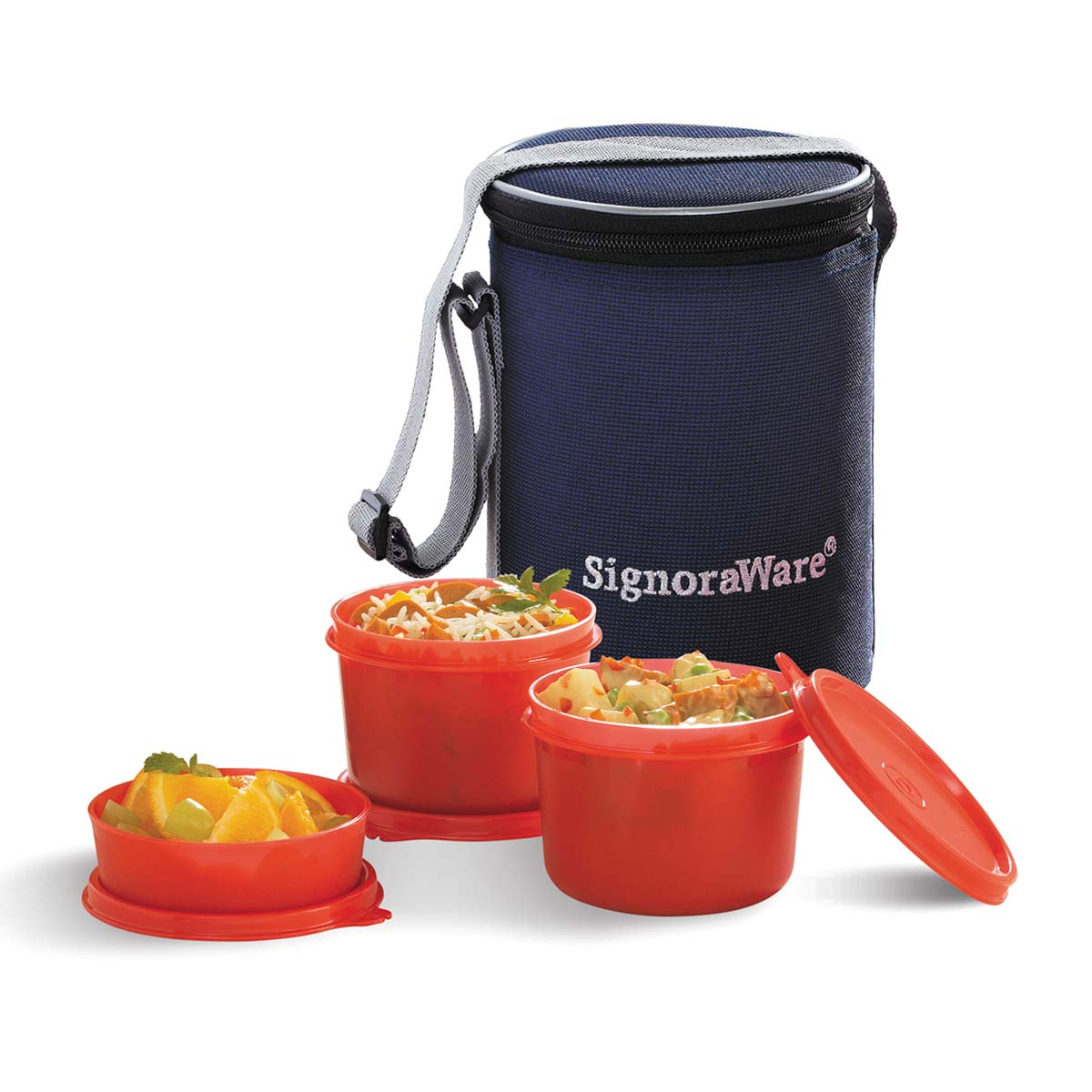 Executive Lunch Box Medium With Bag Signoraware