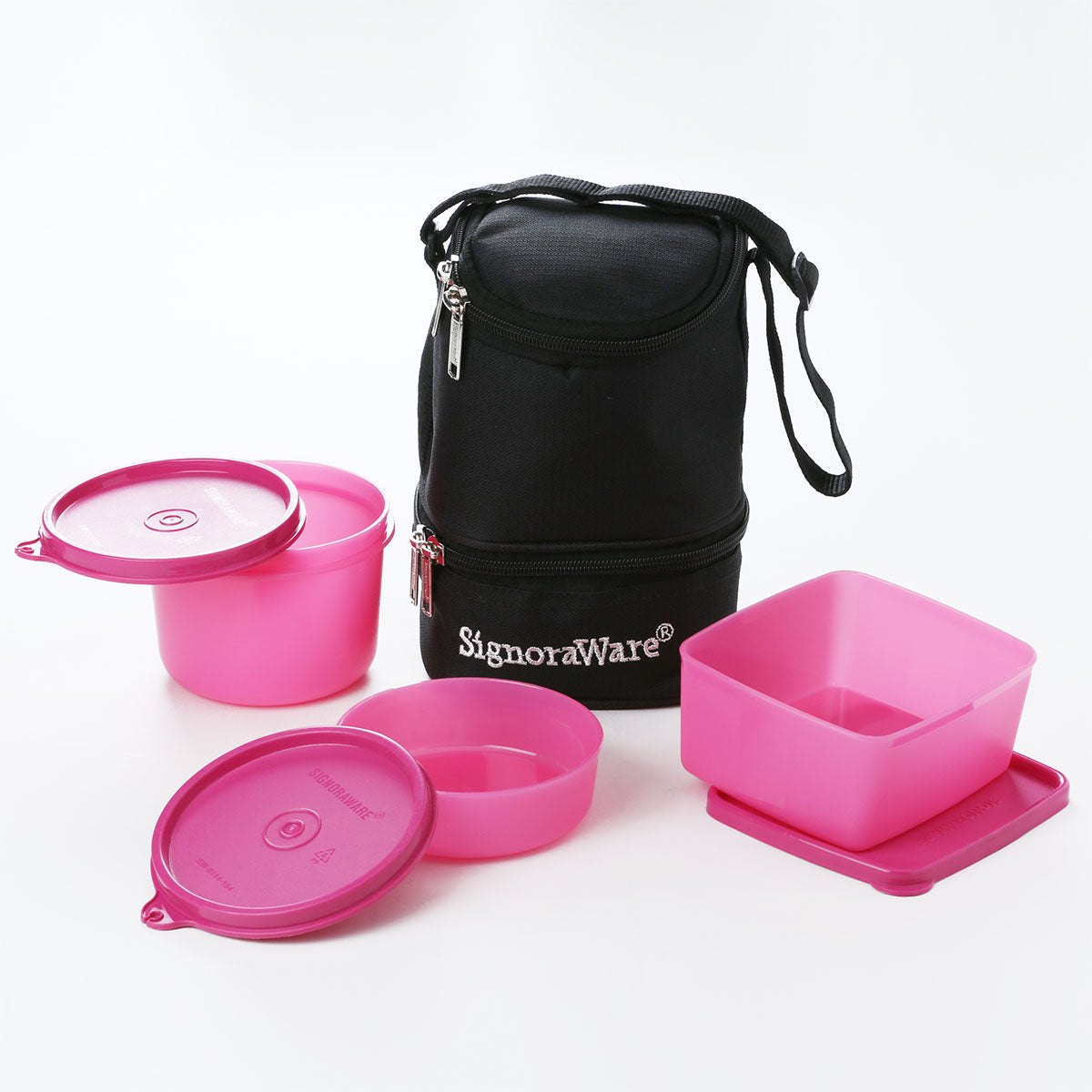 Signoraware kids lunch box with bag on sale