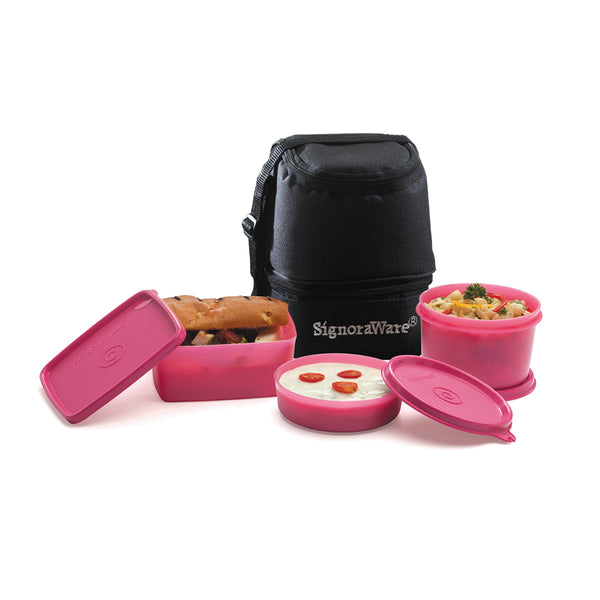 Trio Lunch Box With Bag