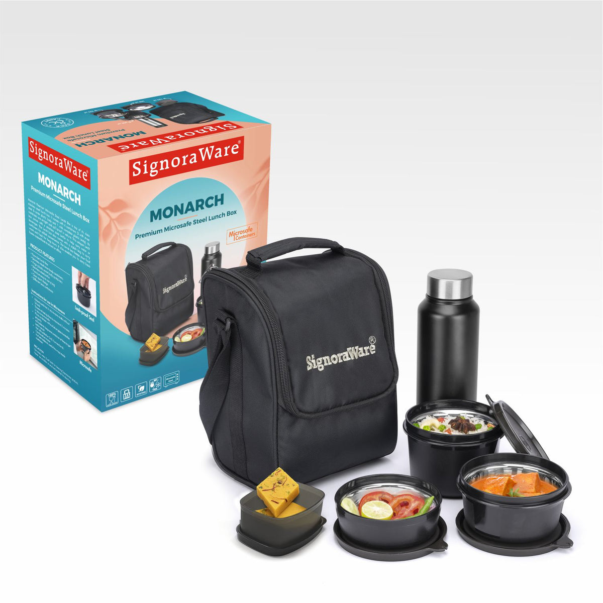 Signoraware Monarch Premium Microwave Safe Lunch Box