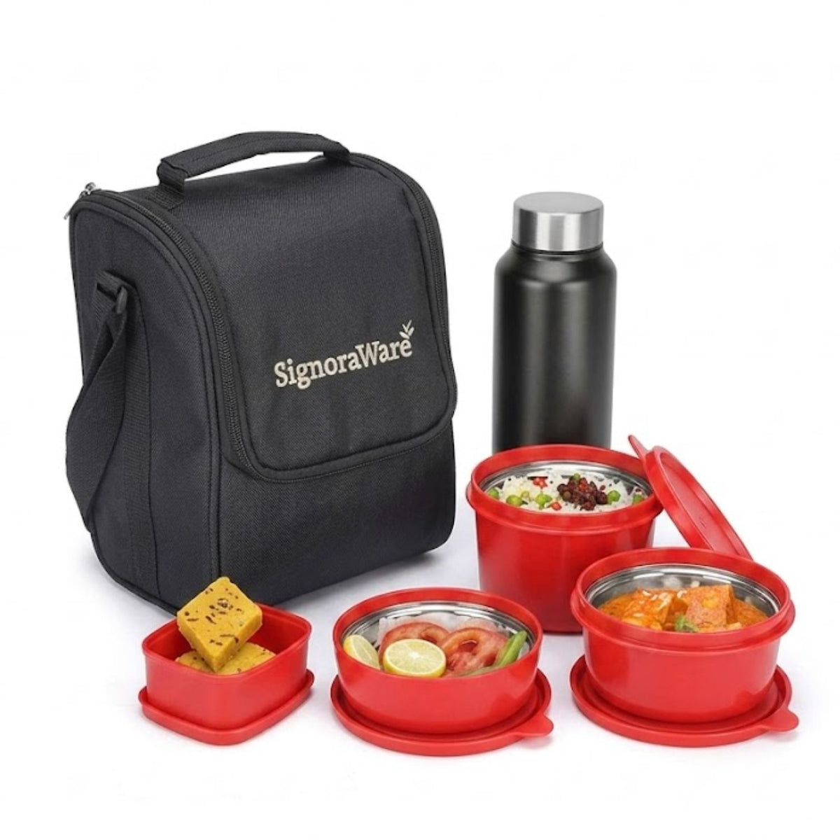 Signoraware Monarch Premium Microwave Safe Lunch Box