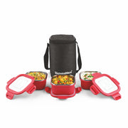 Box Bite Microsafe Stainless Steel Lunch Box Square