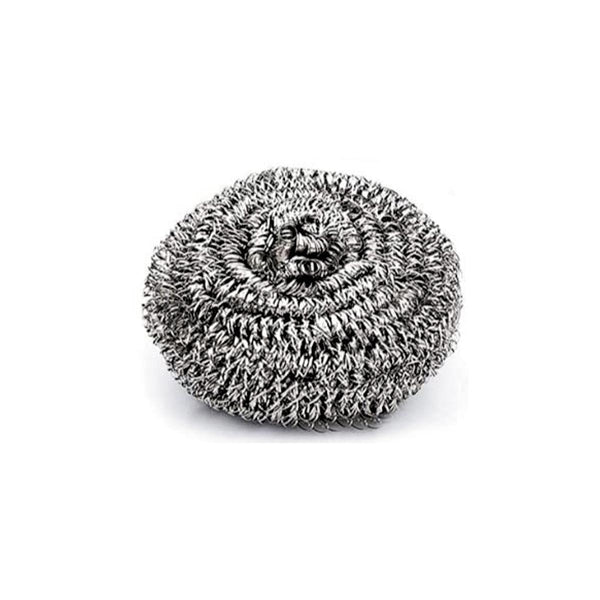 Steel Scrubber 18 Grams | Scourers for Utensils/Dishes/Pans/Ovens/Kitchen Sinks/Tiles/Grills/Stove/Oil Grease/Dirt Remover