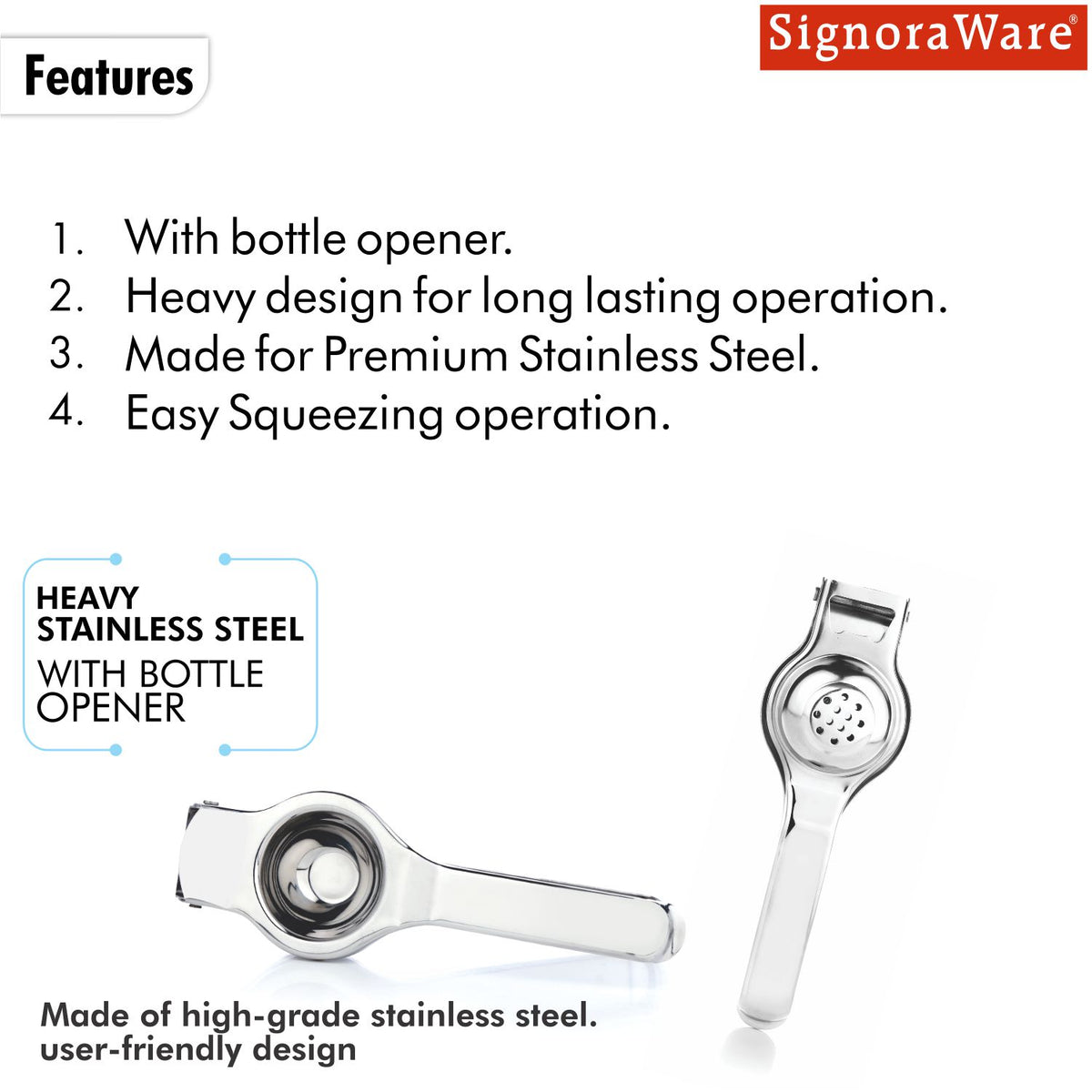 Lemon Squeezer Steel