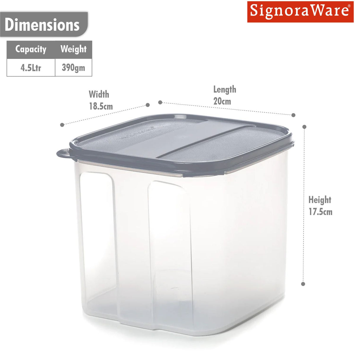 Modular Square 4.5 Ltr.