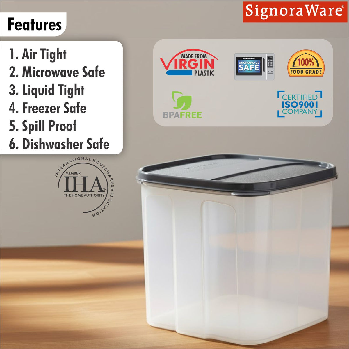 Modular Square 4.5 Ltr.