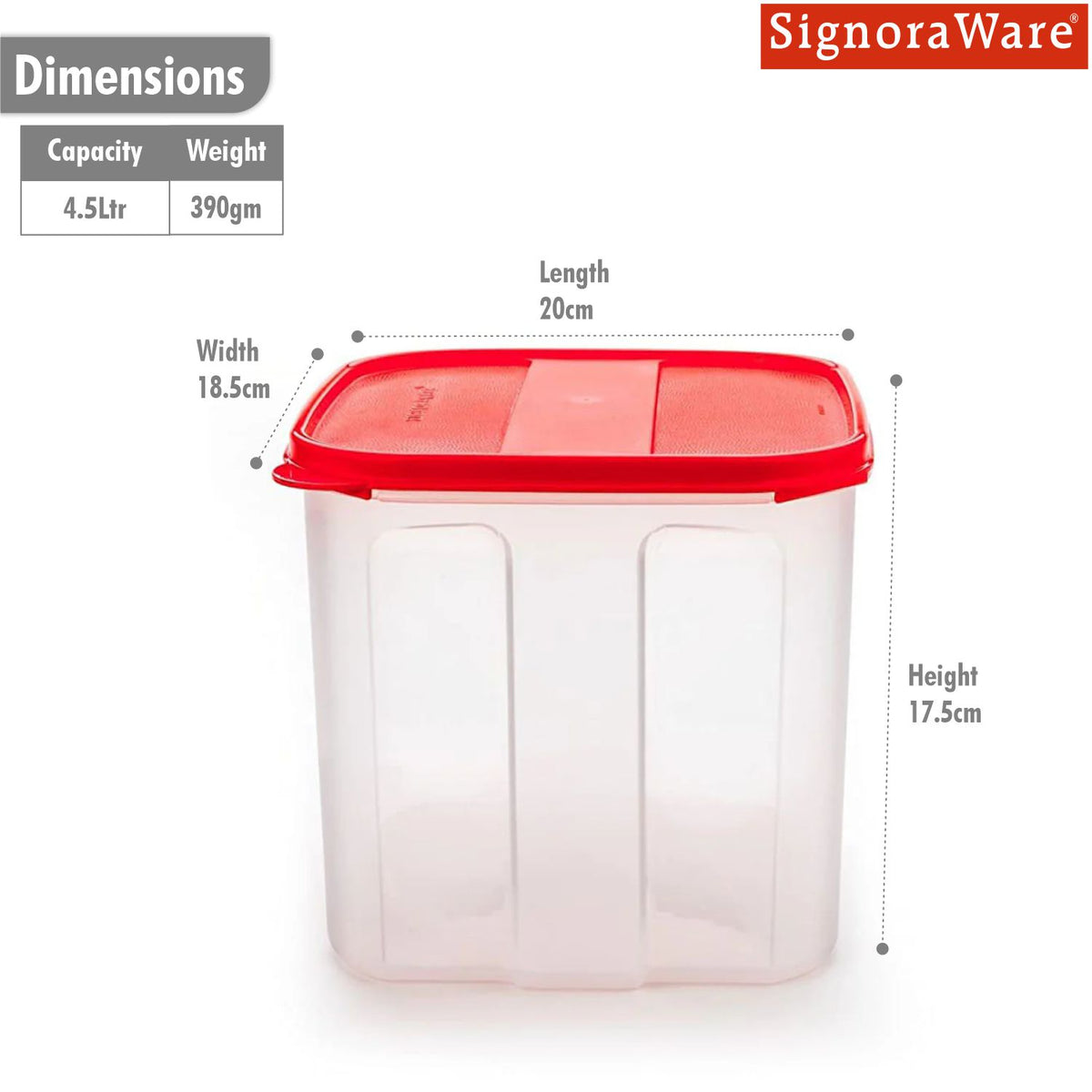 Modular Square 4.5 Ltr.