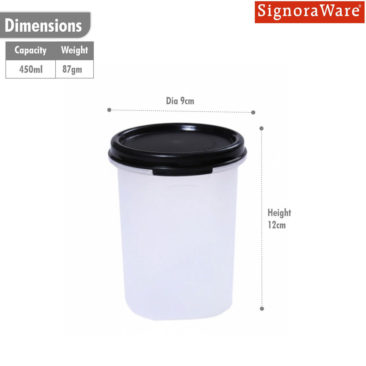 Modular Round 450ml