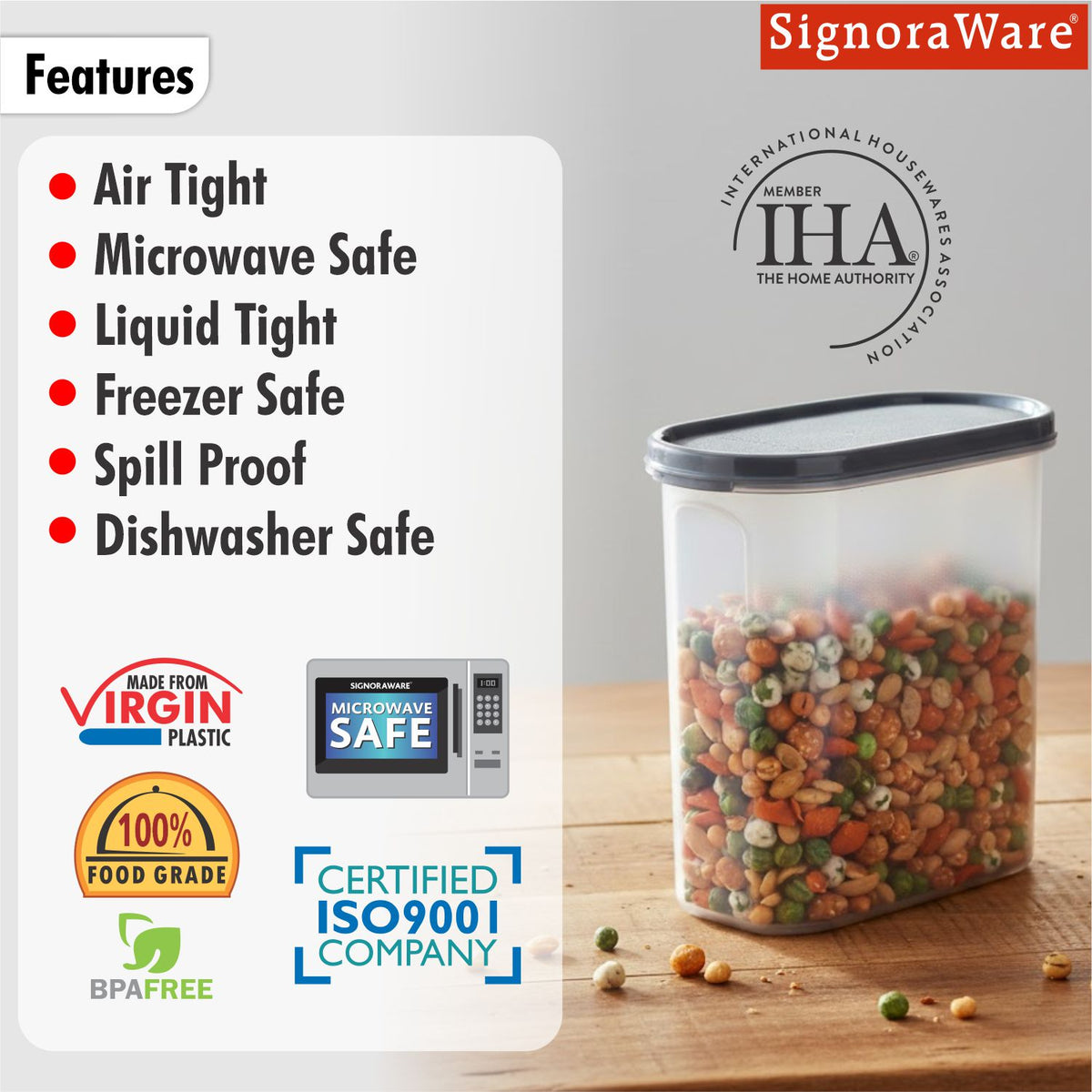 Modular Container Oval No.3, 1.7 litre