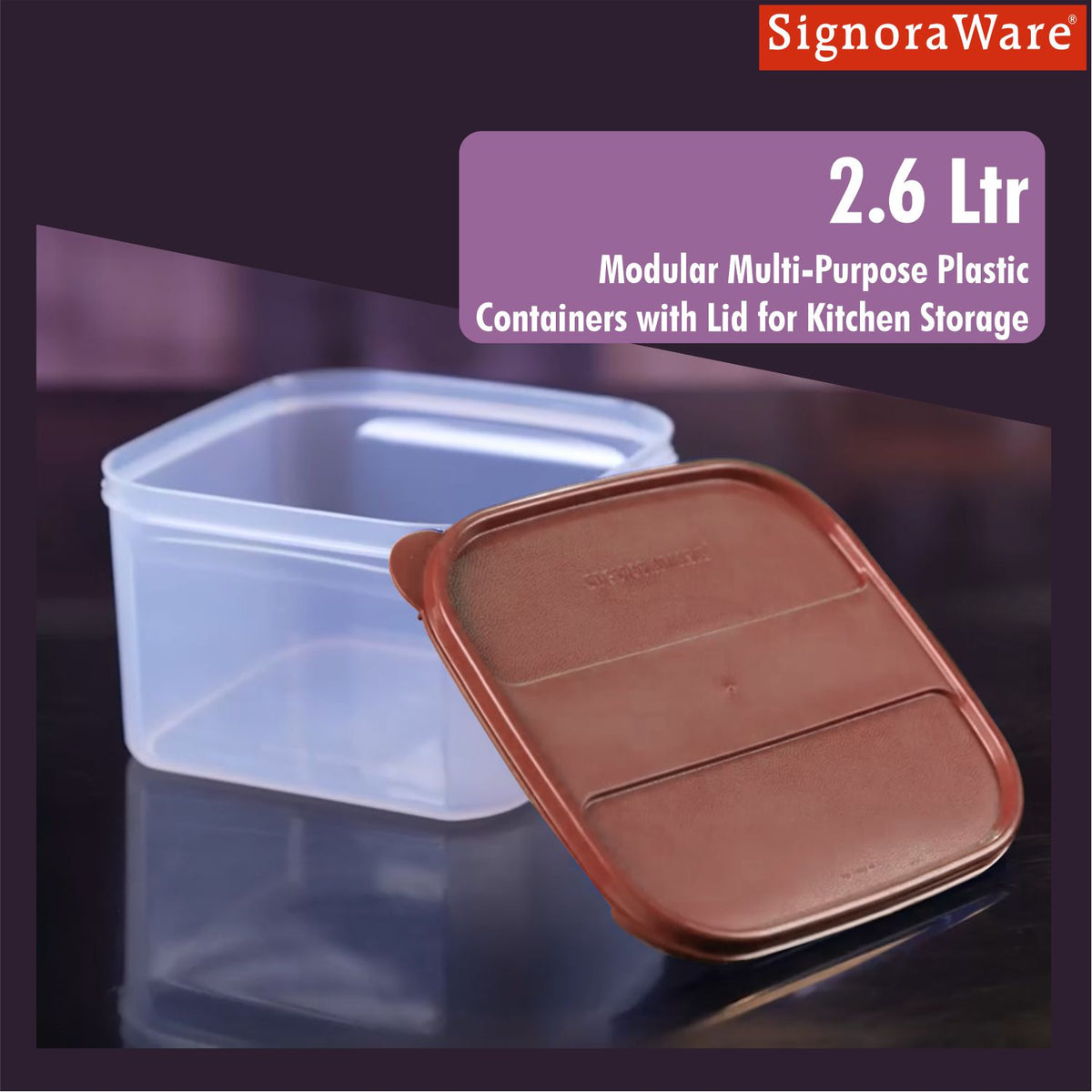 Modular Square 2.6 Ltr.