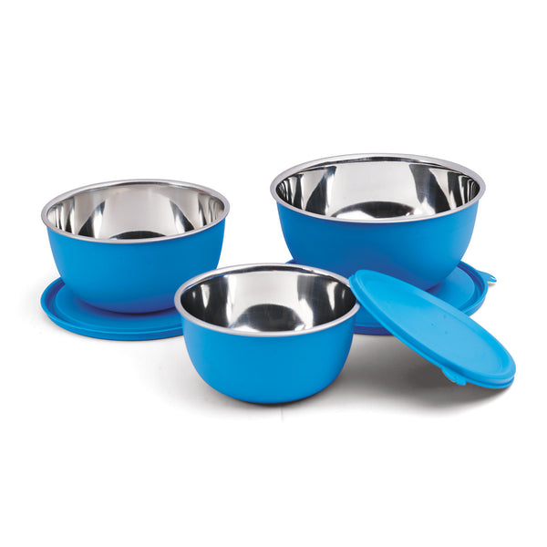 Classic Micro Steel Bowl (Round) Set of 3