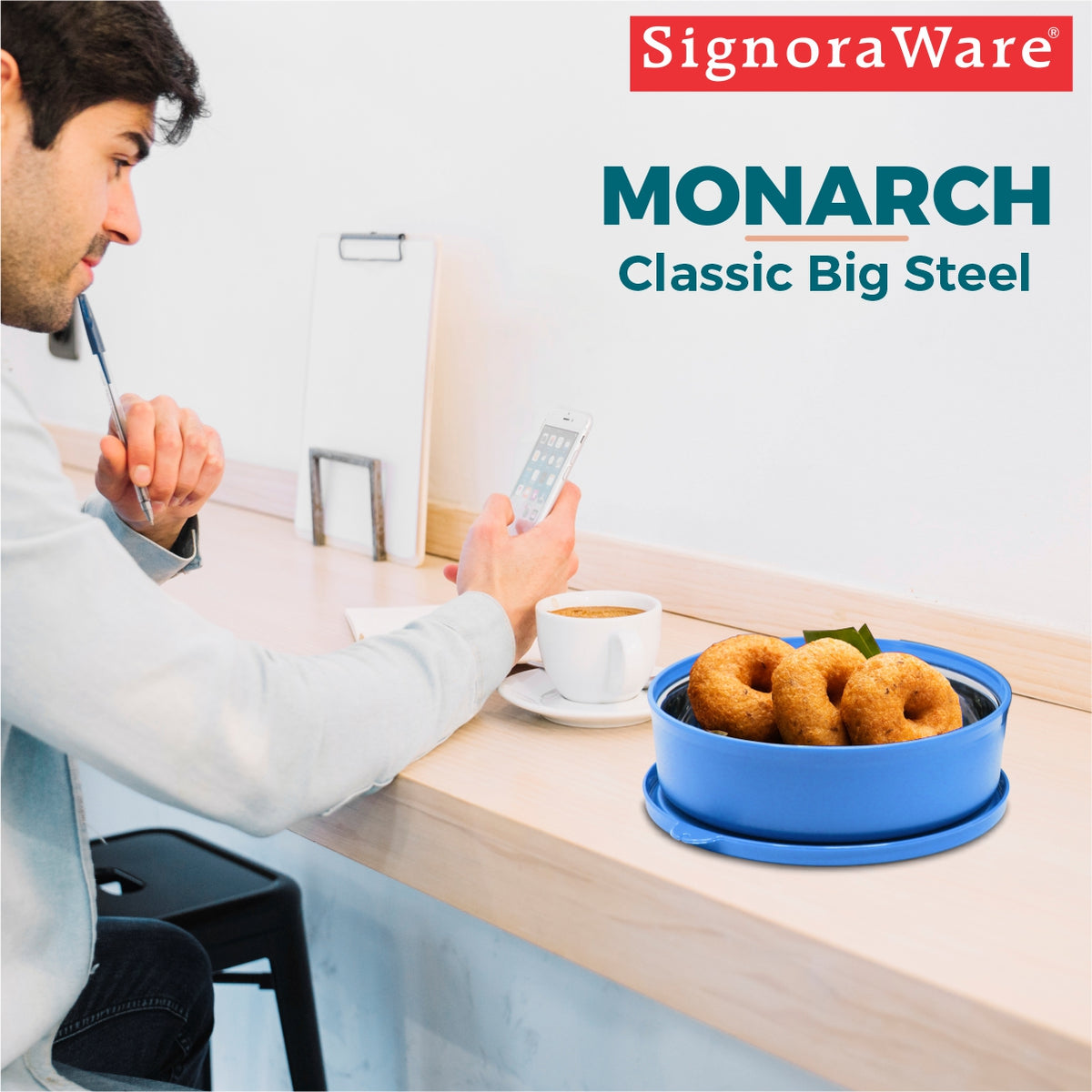 Monarch Classic Big Steel 800ml