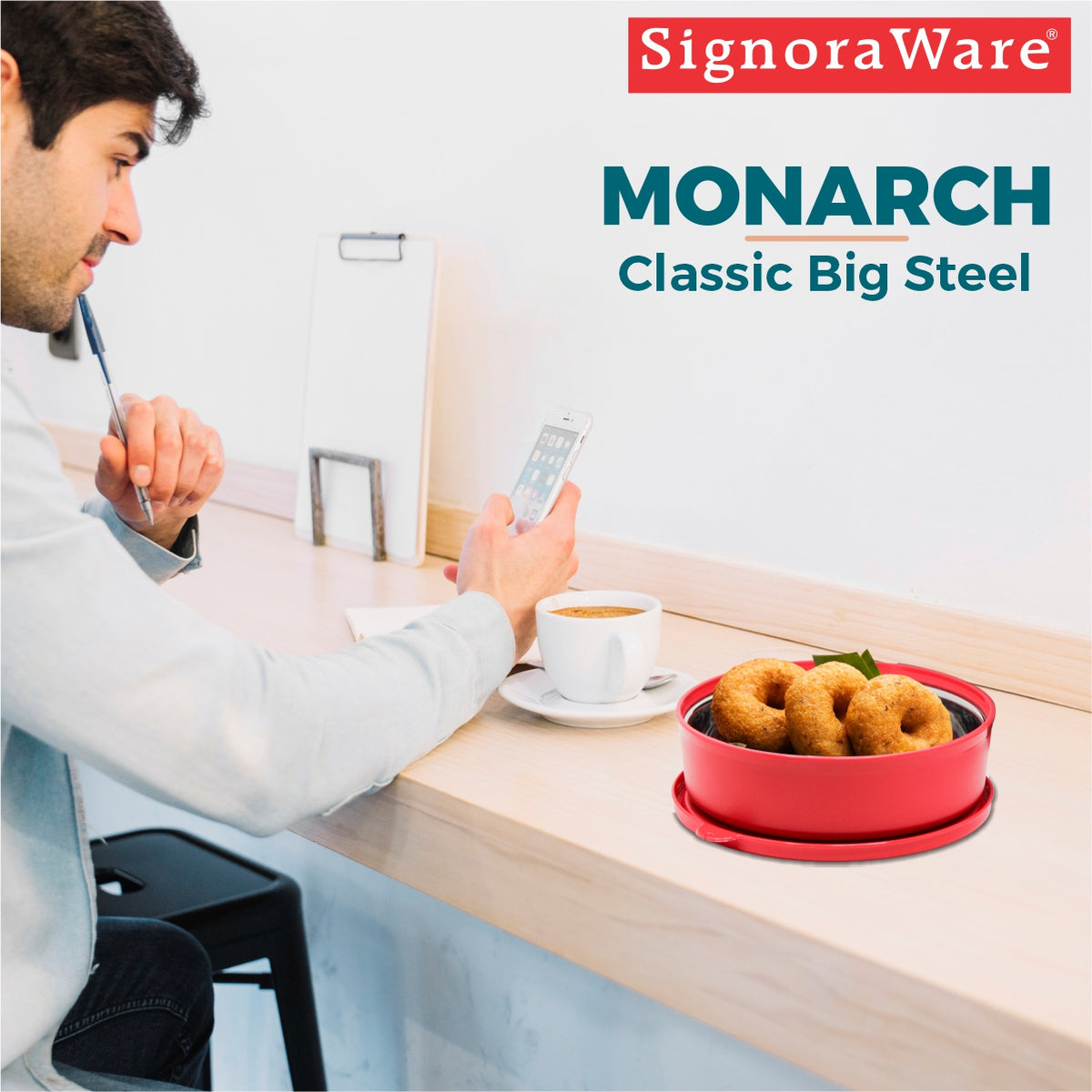 Monarch Classic Big Steel 800ml