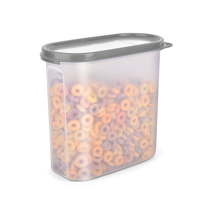Stackable Oval Containers Modular Transparent Top Oval Container No. 3 (1.7 Liter) – Signoraware
