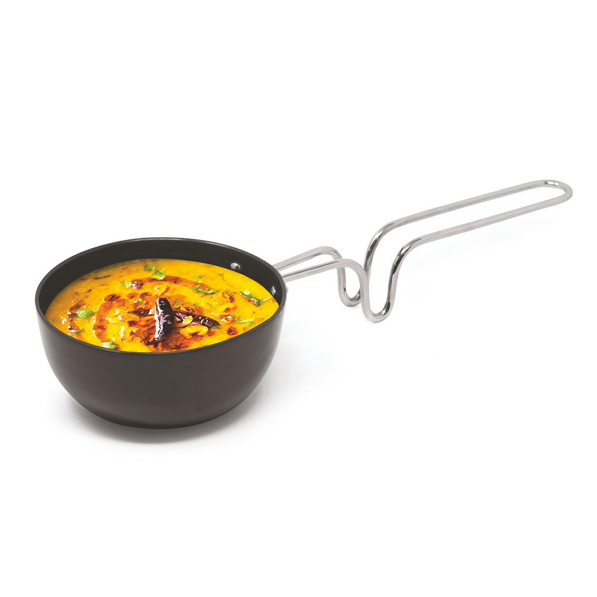 Opulent Hard Anodised Tadka Pan 130mm (500ml)