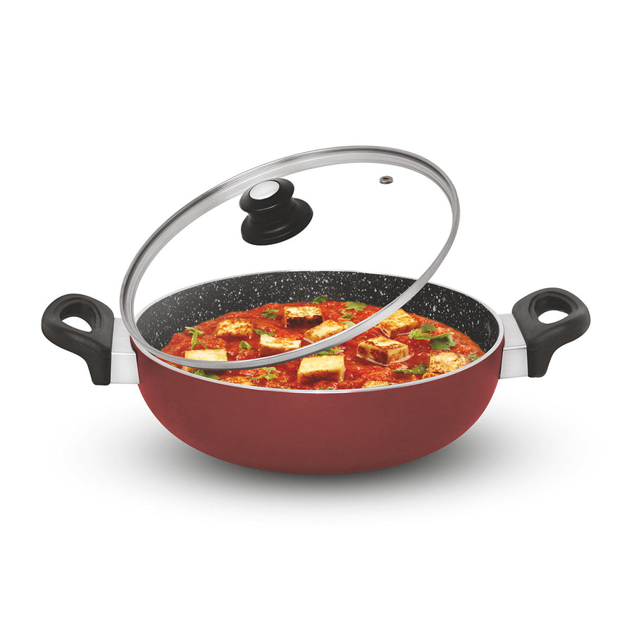 Non-Stick Kadhai 4 Coating 26 Cm