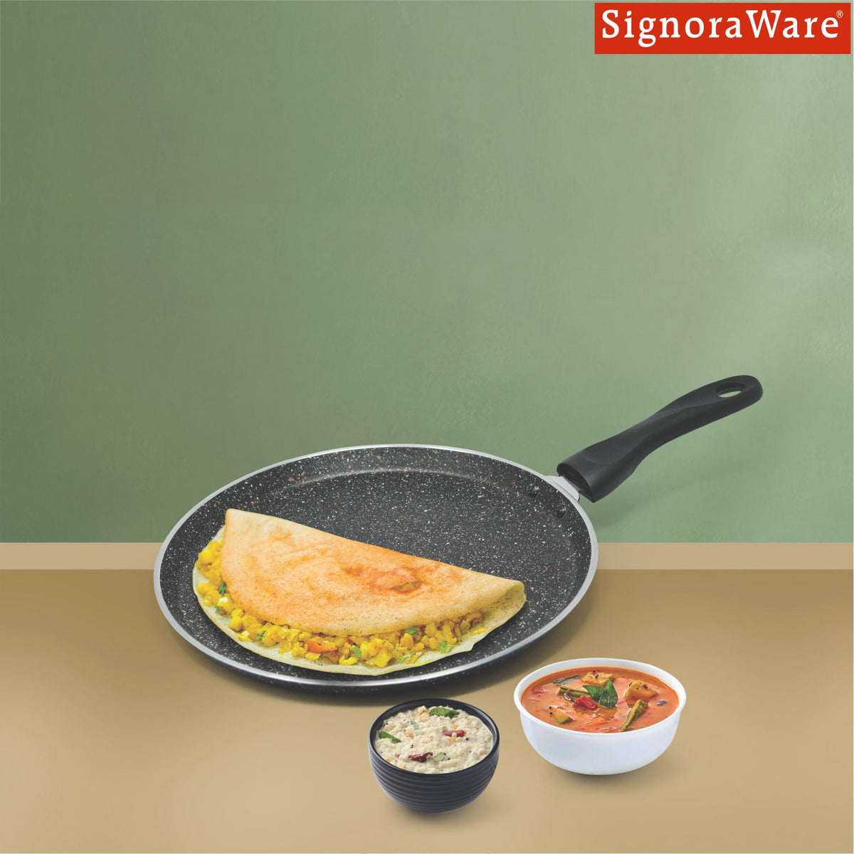 Non-Stick Dosa Tawa 6 Coating 4mm (30 cm)