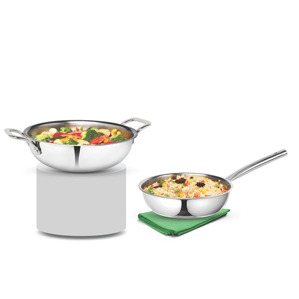 Artista TriPly (Kadhai 24cm, Frypan 22cm)