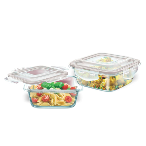 Safe n Store Tempered 520ml+320ml