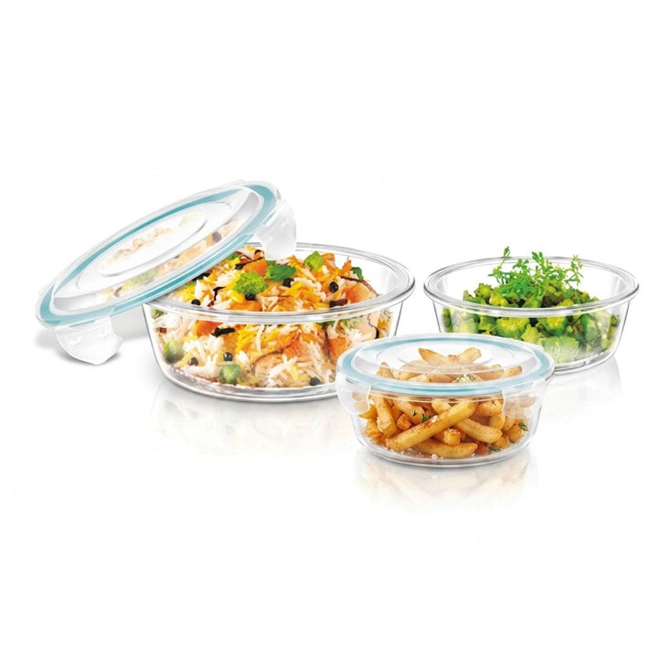 Safe Store Tempered Glass Round (Set/3) – Signoraware
