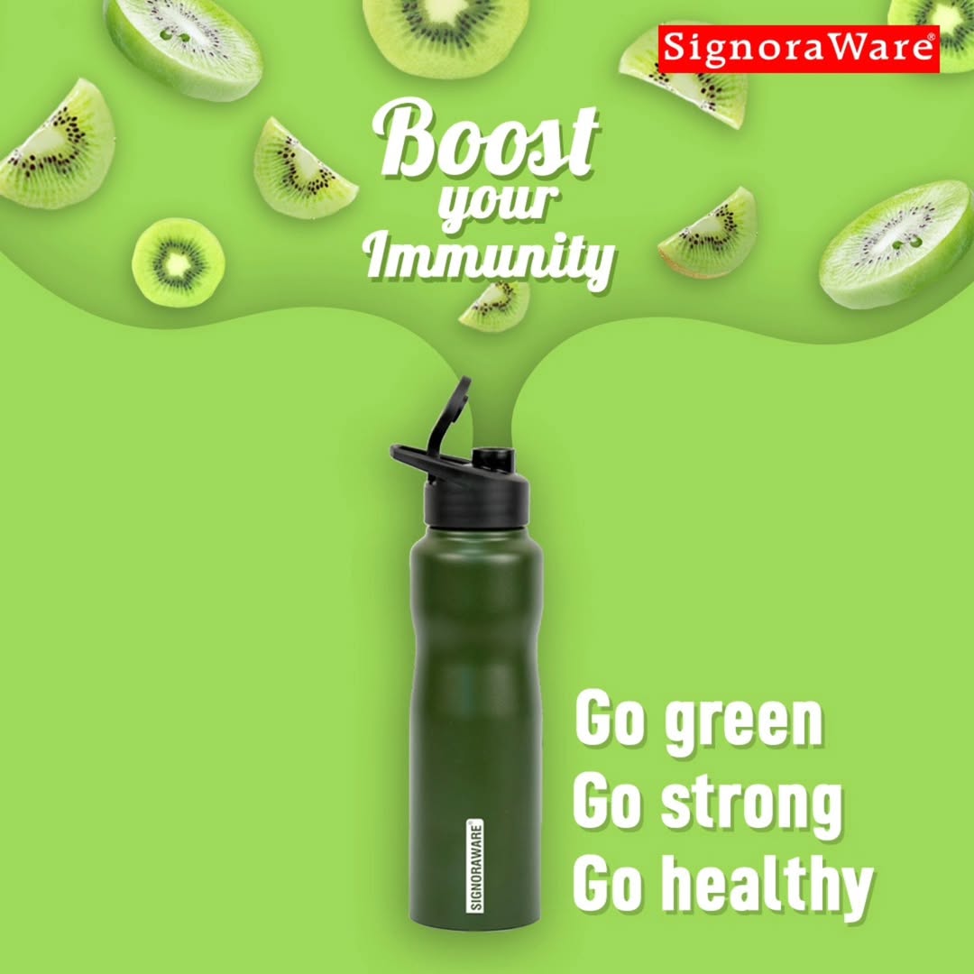 Oxy Sipper Steel Bottle Coloured 1000ml