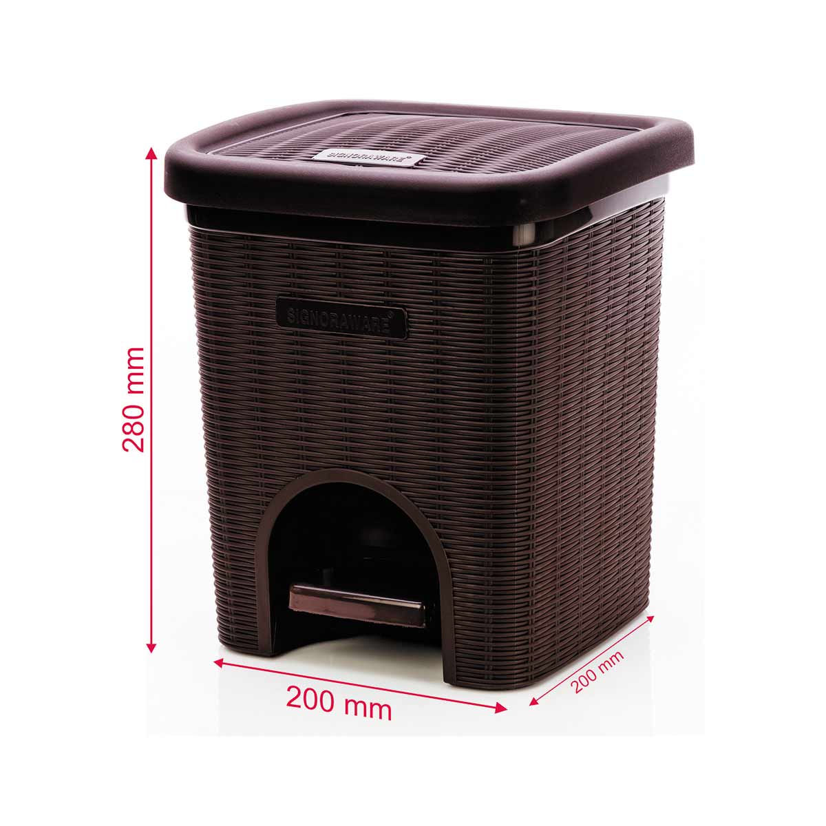 Dustbin 7 Litre | Pedal Dustbin 7 Litre | Modern Lightweight Dustbin for Home and Office