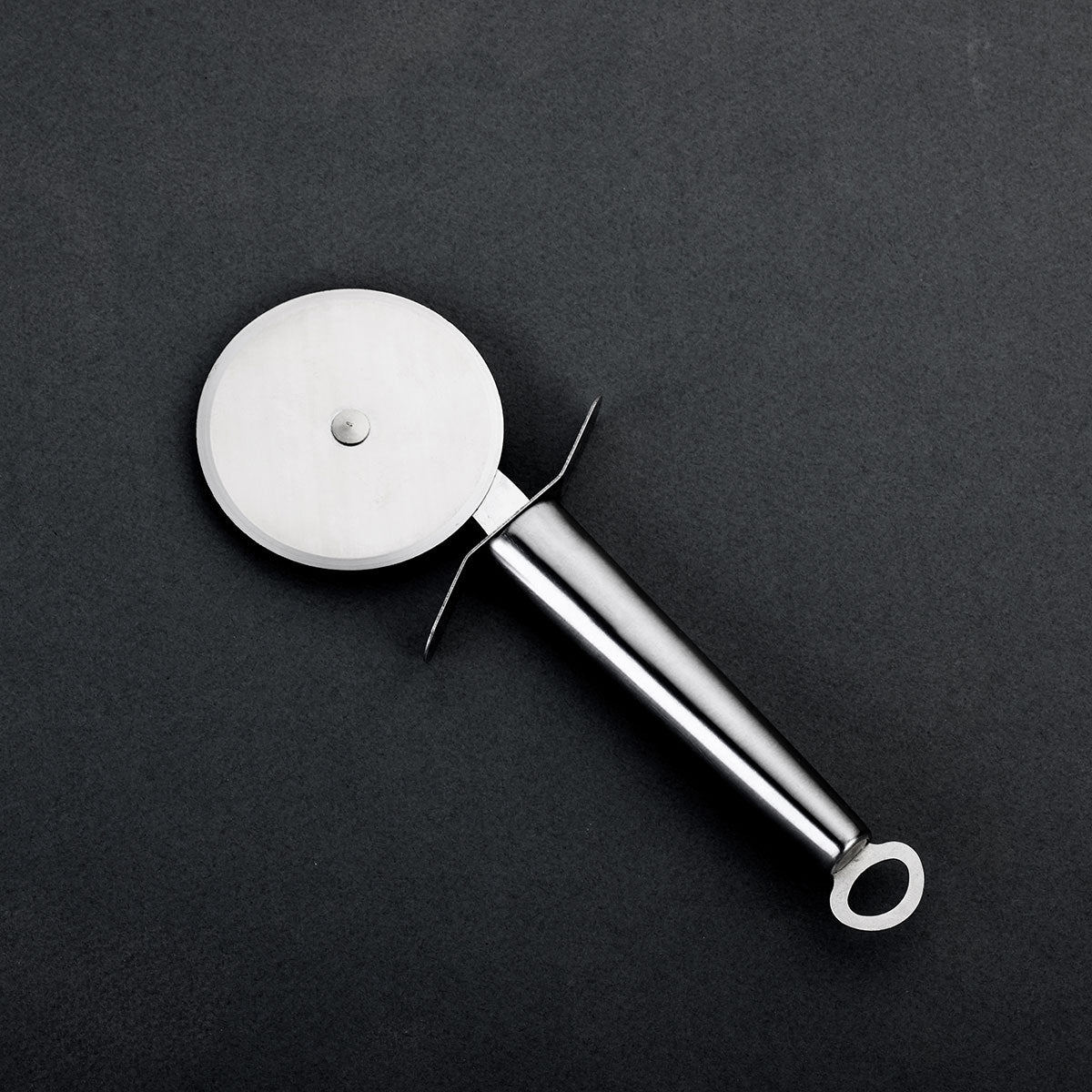 Stainless Steel Pizza Cutter | Super Sharp Pizza Slicer-Rocker with Non-Slip Handle, Easy to Clean.