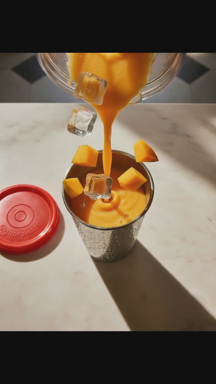 Load video: Jumbo Tumbler Steel 500 ml.| Drinking Cups | Reusable Travel Tumbler With Leakproof Lids | To-Go Drink Cups for Juice, Smoothie, Iced Coffee, Milkshake, Cold Drinks &amp; Snacks