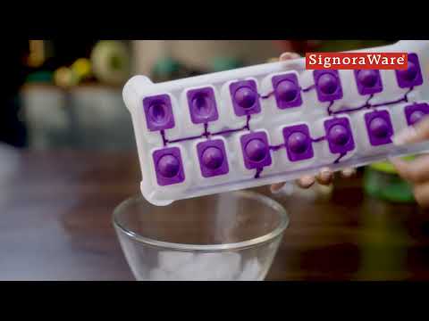 Ice Tray with Silicon | Ice Cube Trays , Easy-Release TPE